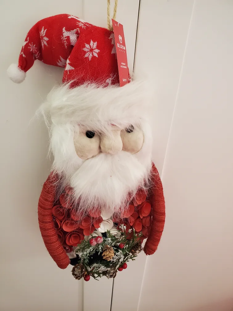 Bloom Room Holiday Santa Decoration thumbnail