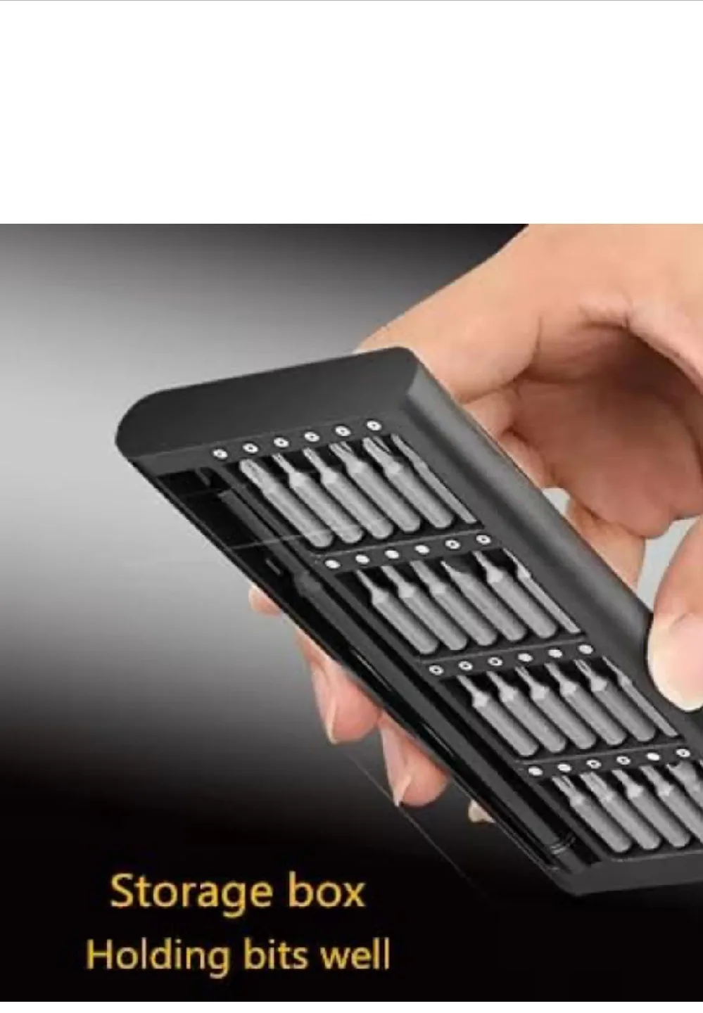 24-in-1 Screwdriver Set with Magnetic Bits image indicator(3)