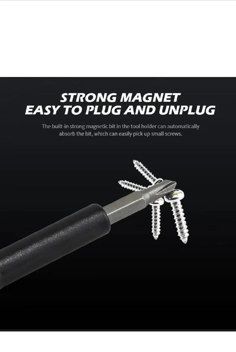 24-in-1 Screwdriver Set with Magnetic Bits image indicator(4)