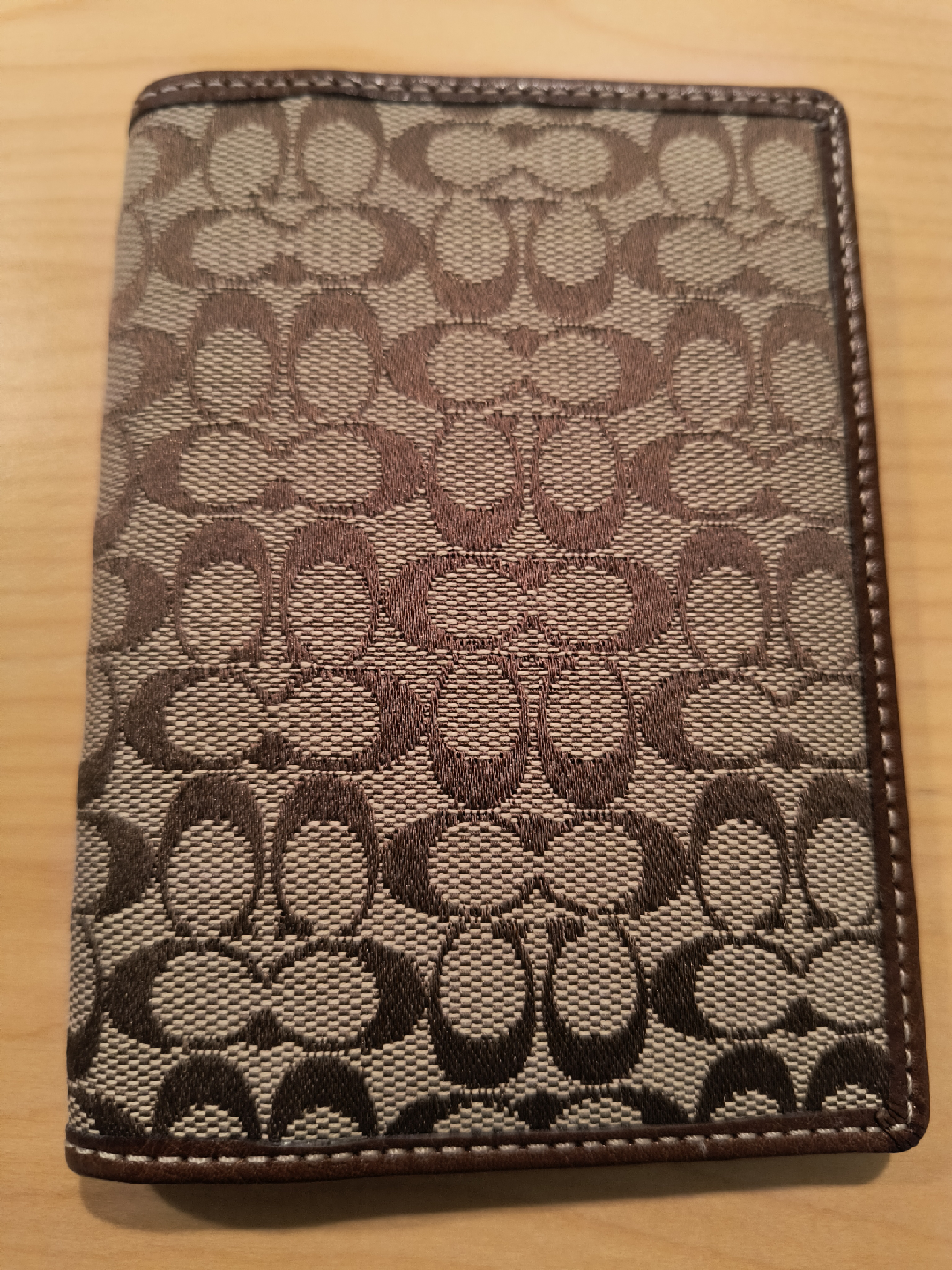 Coach Passport/Wallet Case