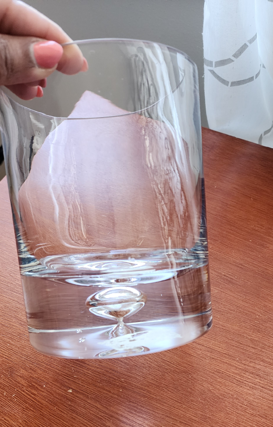 Beautiful heavy glass vase - photo 4