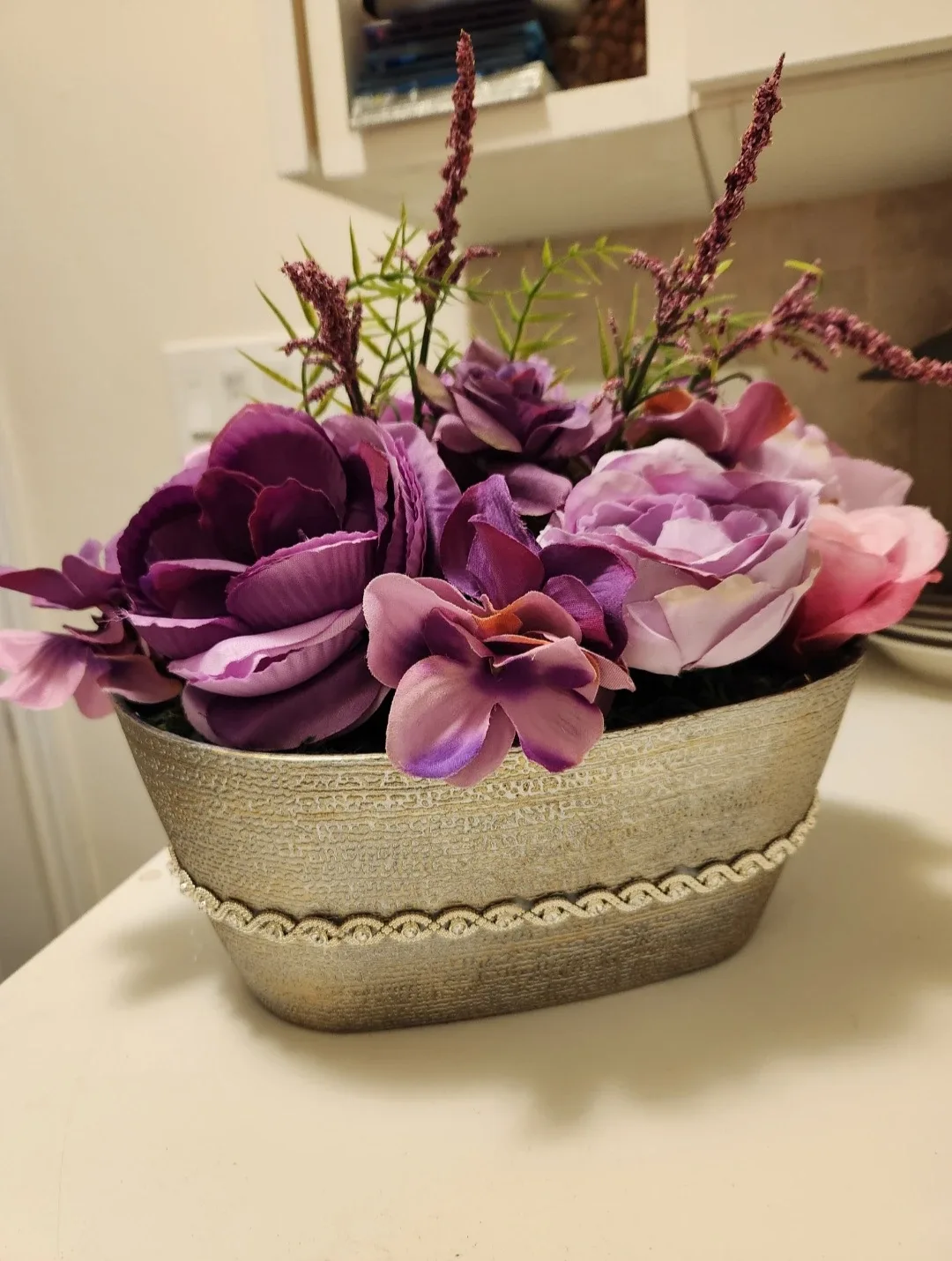 Floral Arrangement in Decorative Pot image indicator(2)