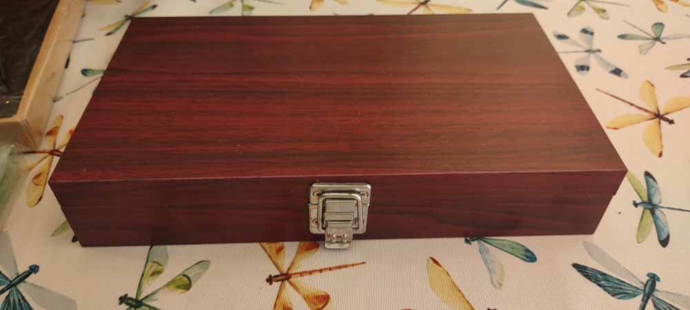 Stainless Steel Knife Set with Wood Box - New (6) - photo 2