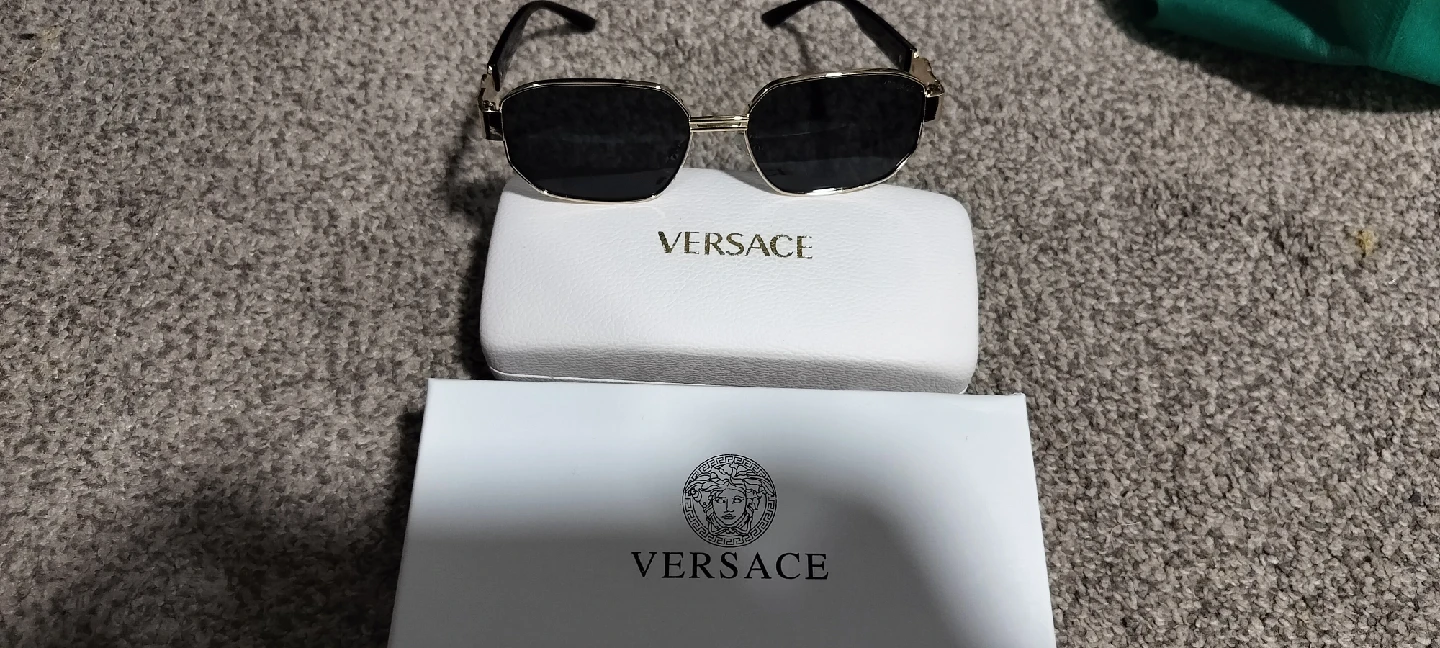 Versace Sunglasses with Case