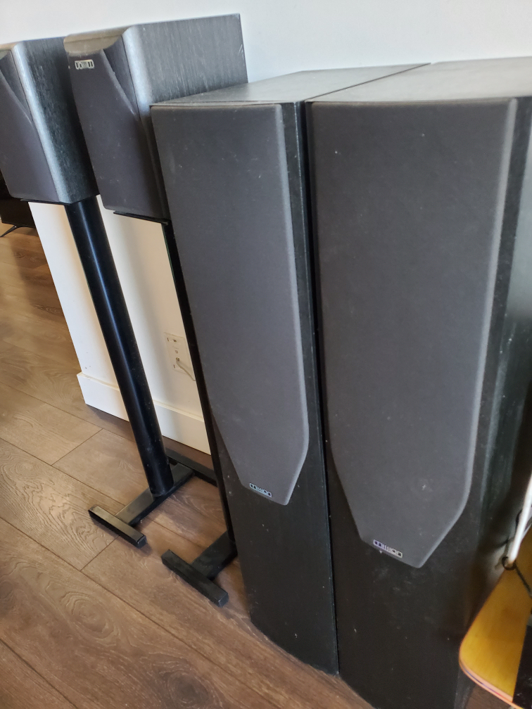 Mission Speakers & Sony DA5ES Receiver