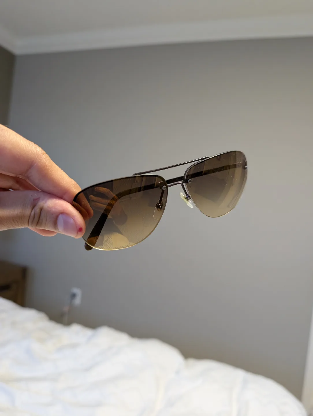 Louis Vuitton Sunglasses with Case image indicator(3)