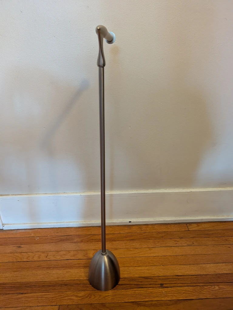 Freestanding Toilet Paper Holder - Silver - photo 3