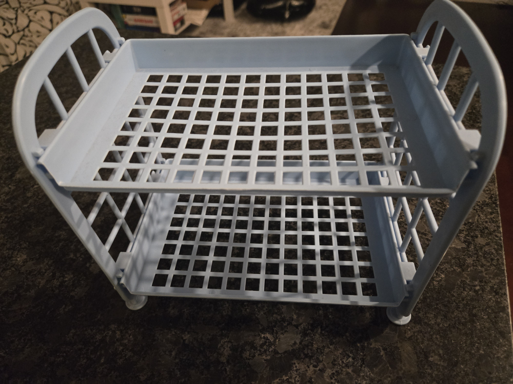 Light Blue 2-Tier Shelf - photo 3
