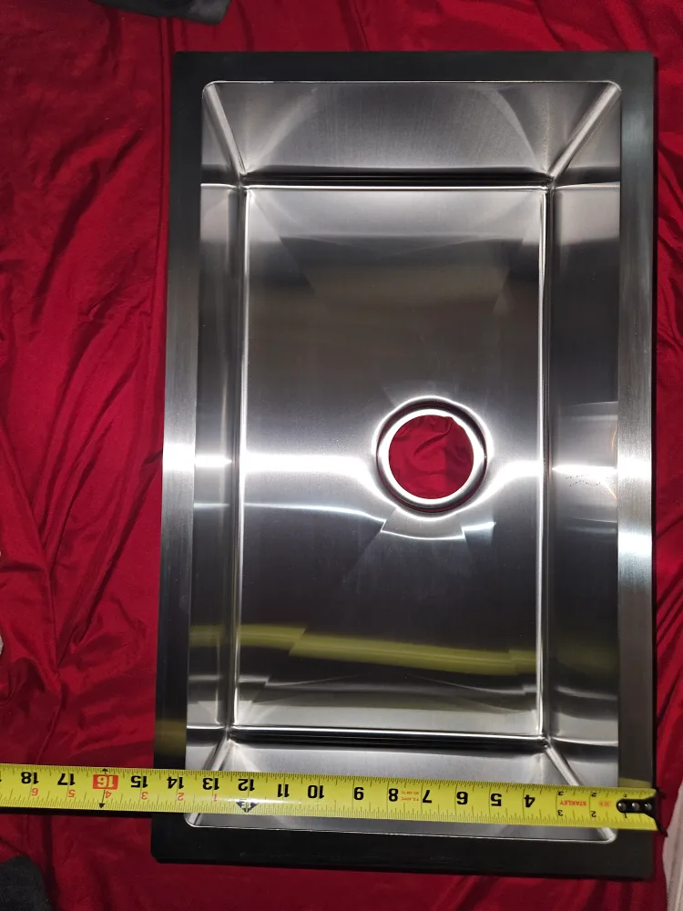 Stainless Steel Kitchen Sink - 25 x 18 inches image indicator(4)