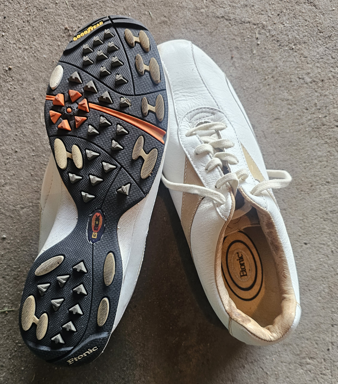 🧡 Womens Etonic Golf Shoes - White - photo 2