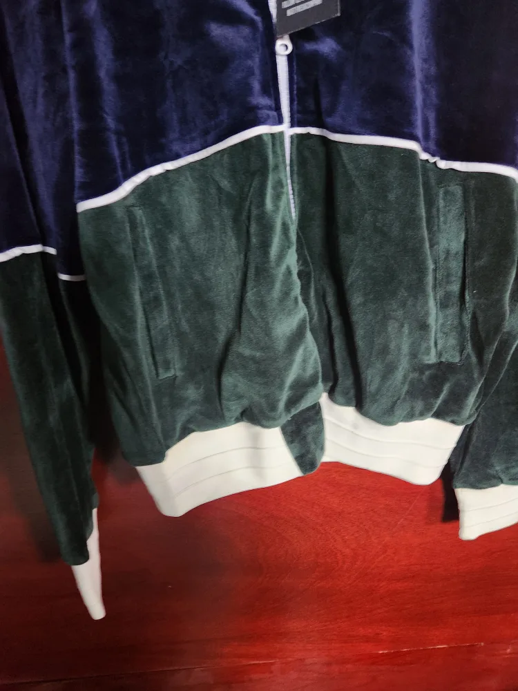Get Fresh Company Velour Bomber Jacket - Size S image indicator(5)