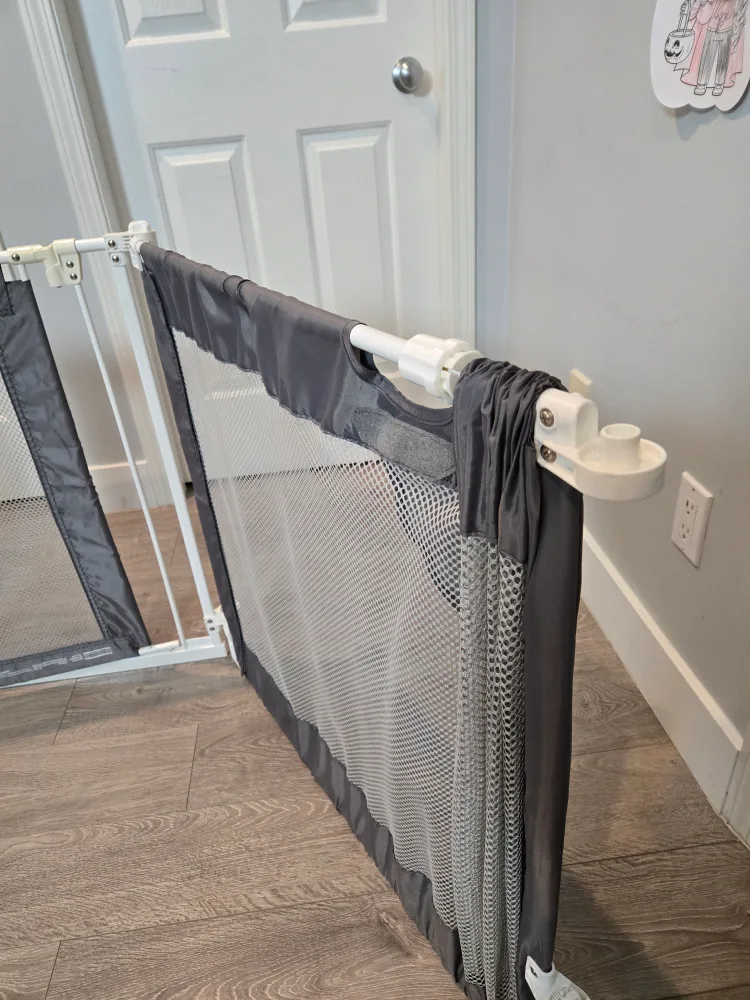 Infant toddler custom fit baby gate mesh image indicator(6)