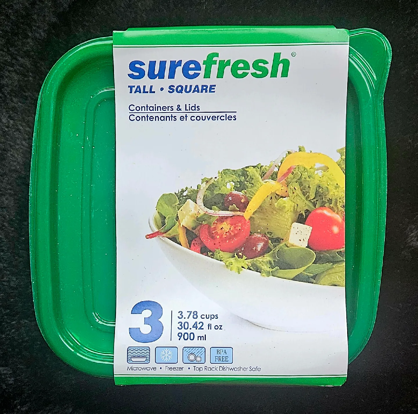 Sure Fresh Tall Square Containers & Lids - 3 Pack ✨️🥕 image indicator(2)