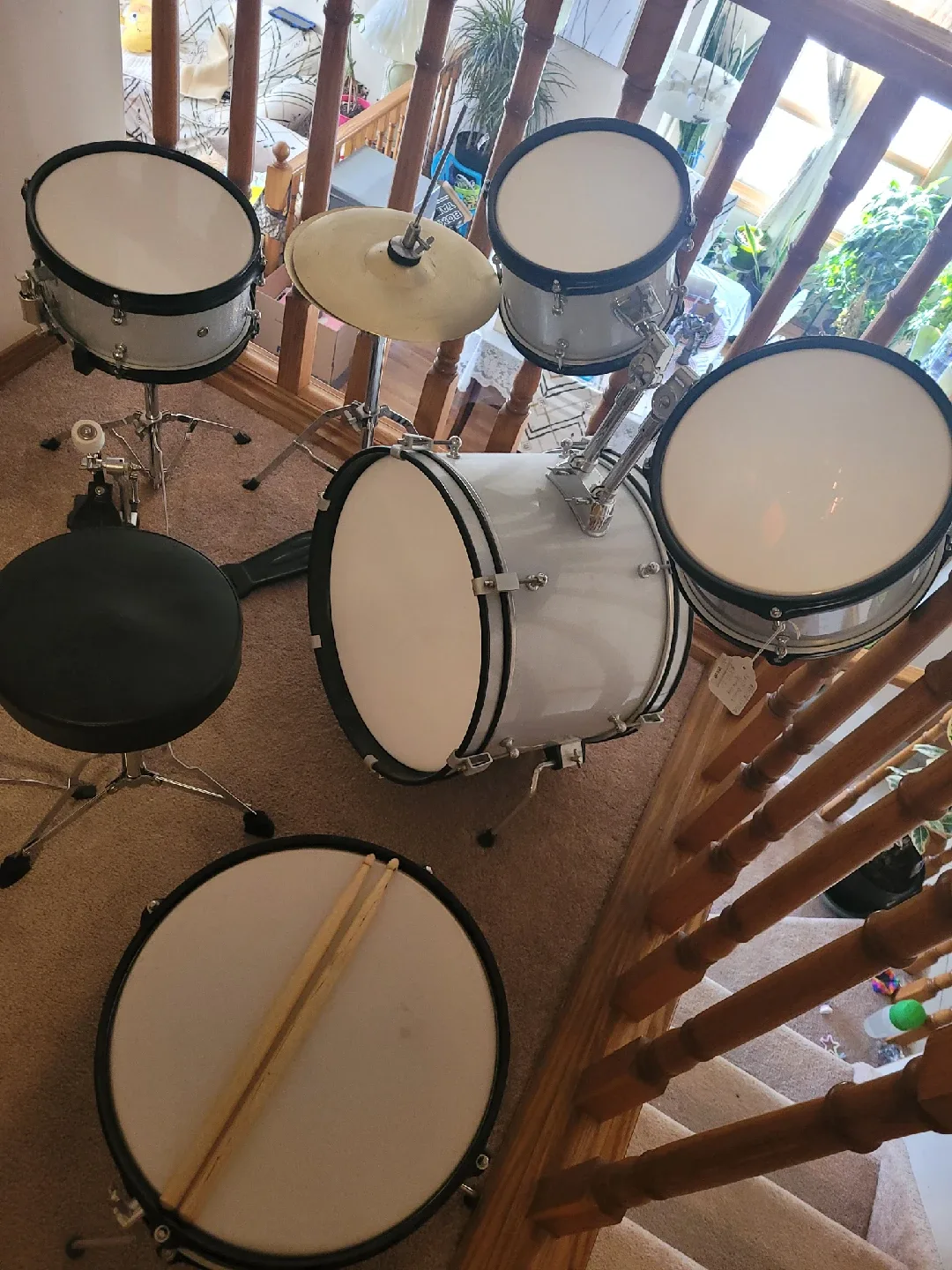 Jr. Drumset sparle grey image indicator(2)