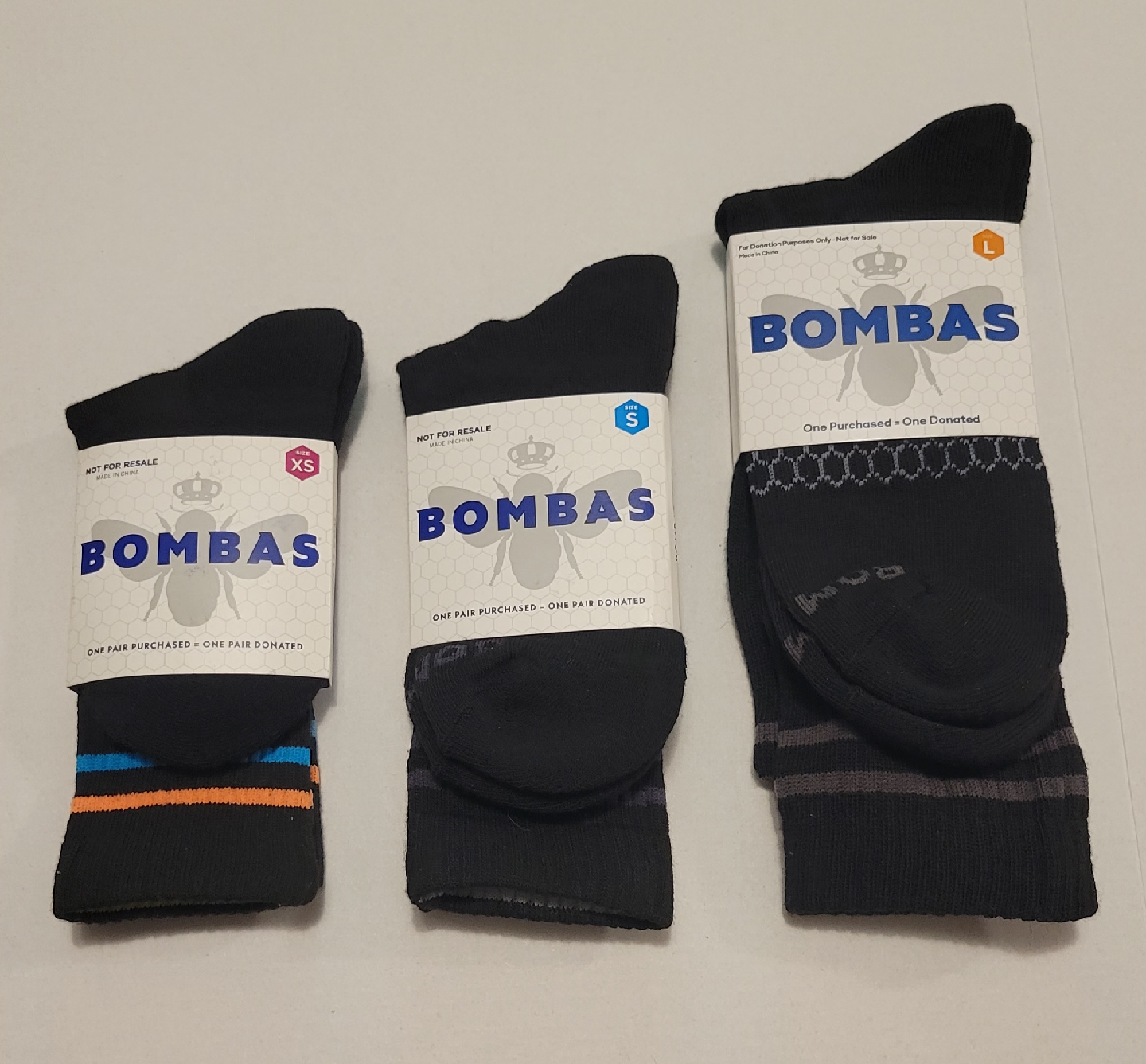 Bombas Socks XS, S, L