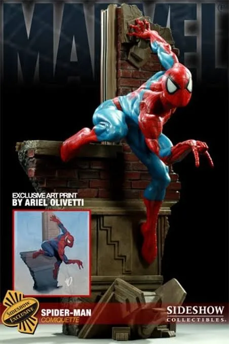 Sideshow Collectibles Spiderman Comiquette Statue image indicator(4)