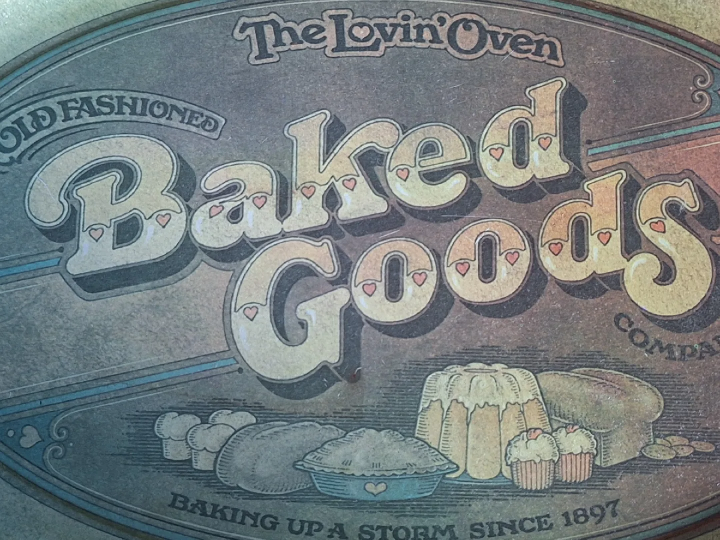 VIntage The Lovin' Oven Baked Goods Tray image indicator(3)
