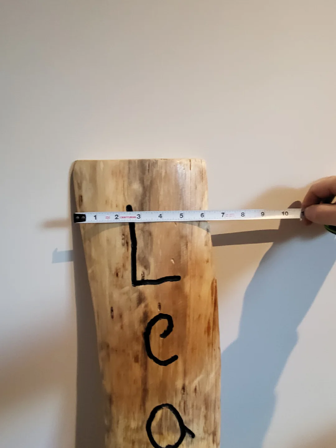 Handcrafted Wooden Sign - Leave By 9 image indicator(3)