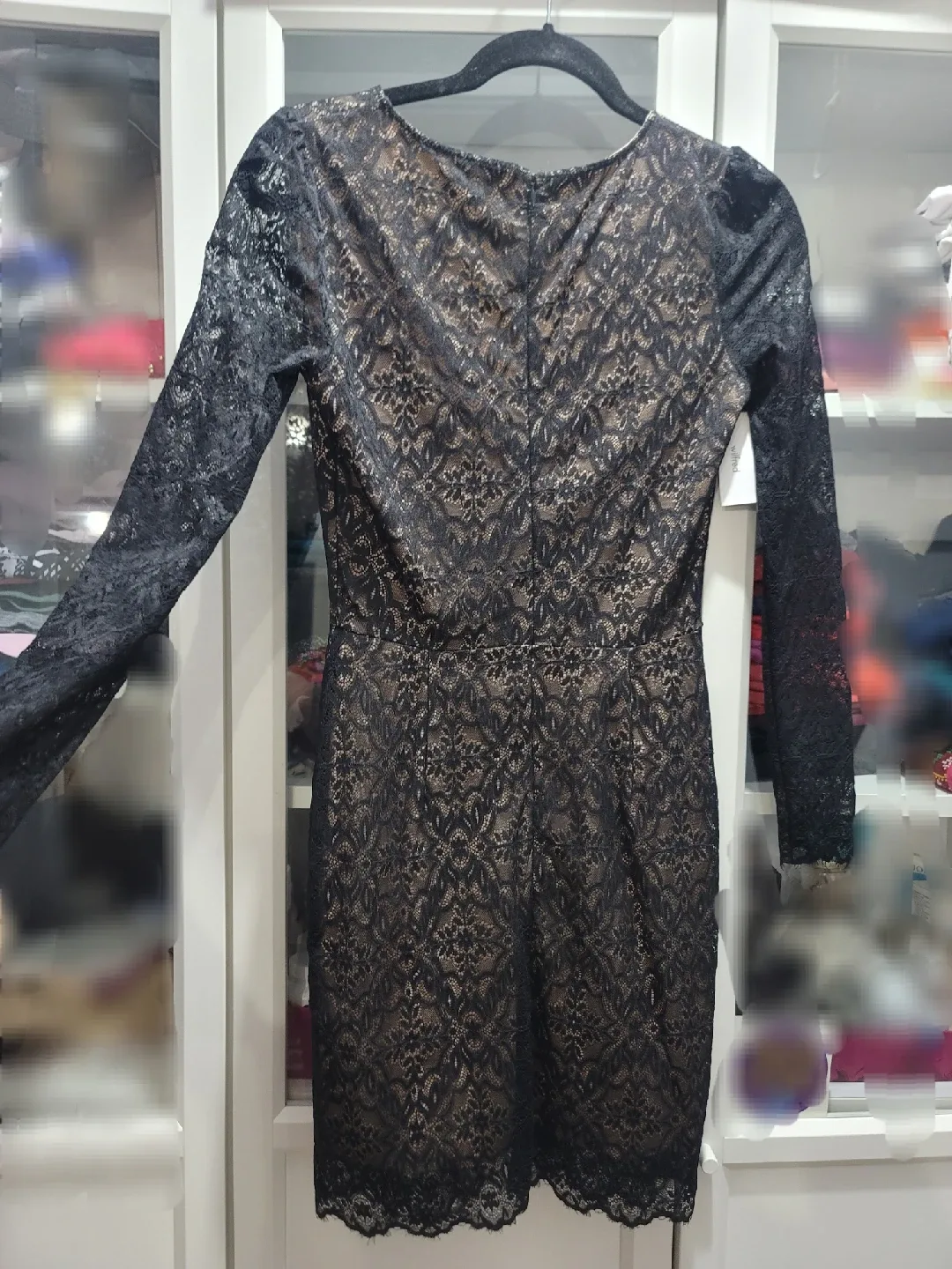 Wilfred Rowland Black Lace Dress - Size 2 thumbnail
