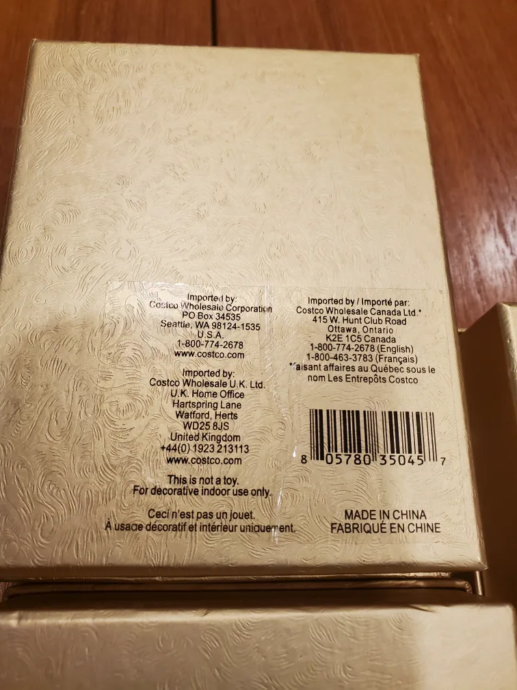 Christmas enamel Ornament Photo Frames (Set of 3) image indicator(6)