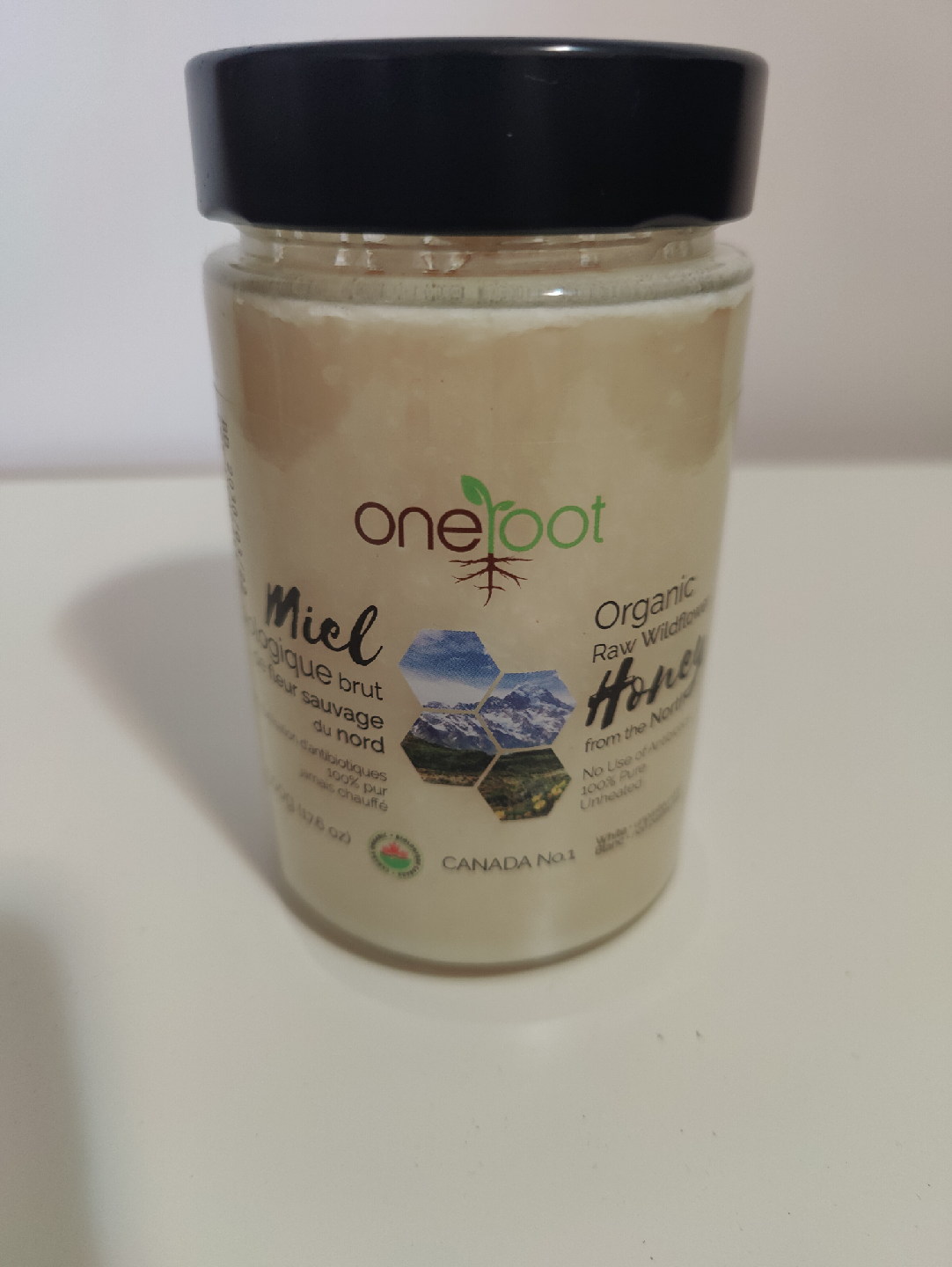 One Root Organic Raw Wildflower Honey