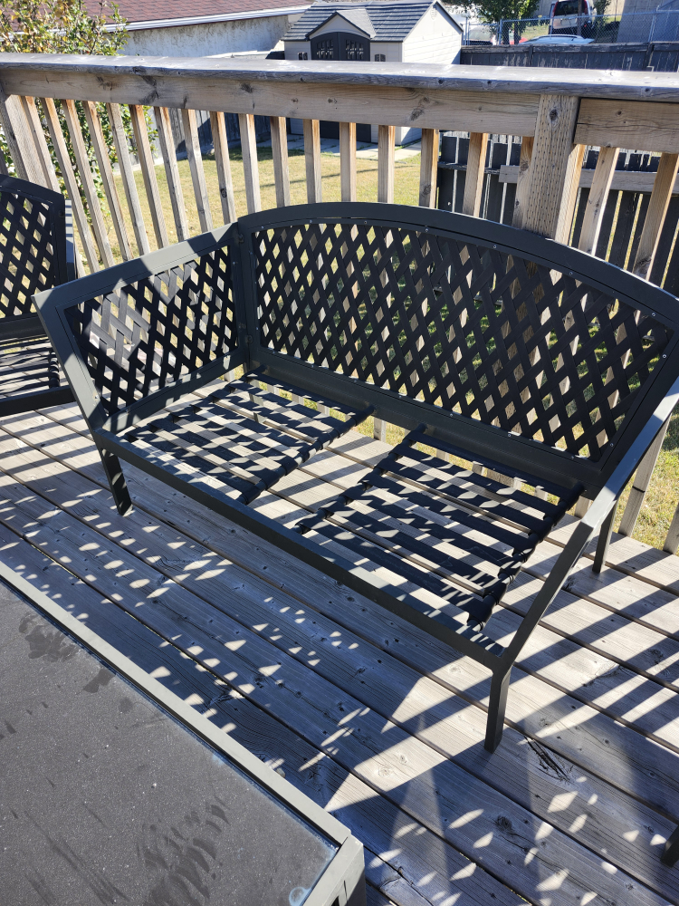 Patio Set - Table, Bench, Chairs & Storage Box - photo 5