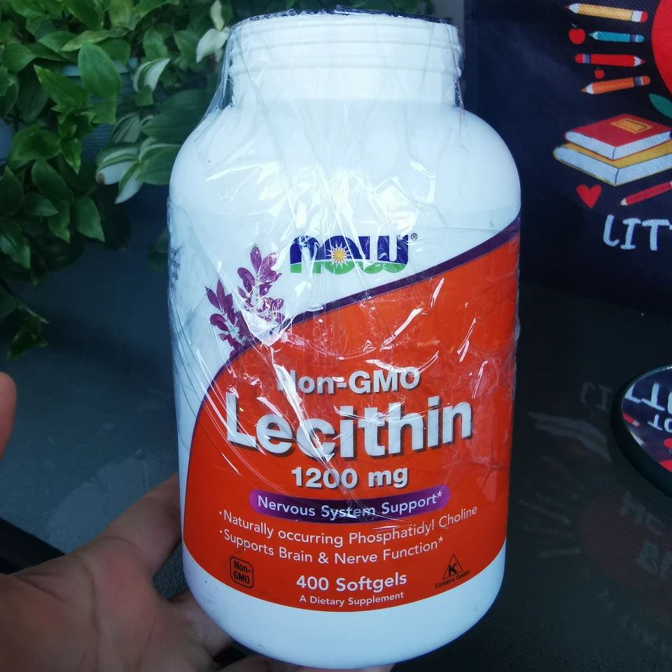 NOW Non-GMO Lecithin 1200 mg, 400 - photo 2