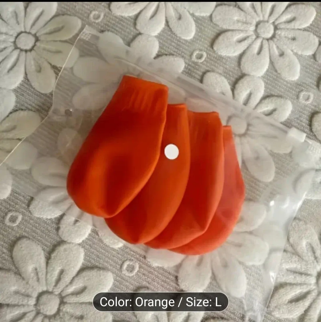 Dog Ballon shoes- Orange - Size L thumbnail