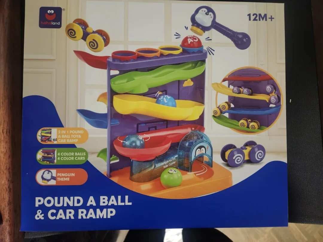 *giftable* Pound A Ball & Car Ramp - 12M+ image indicator(3)