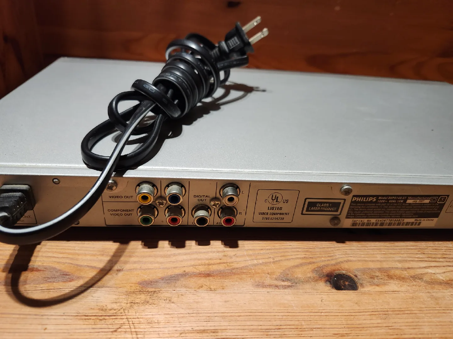 Philips DVD Video Player image indicator(5)