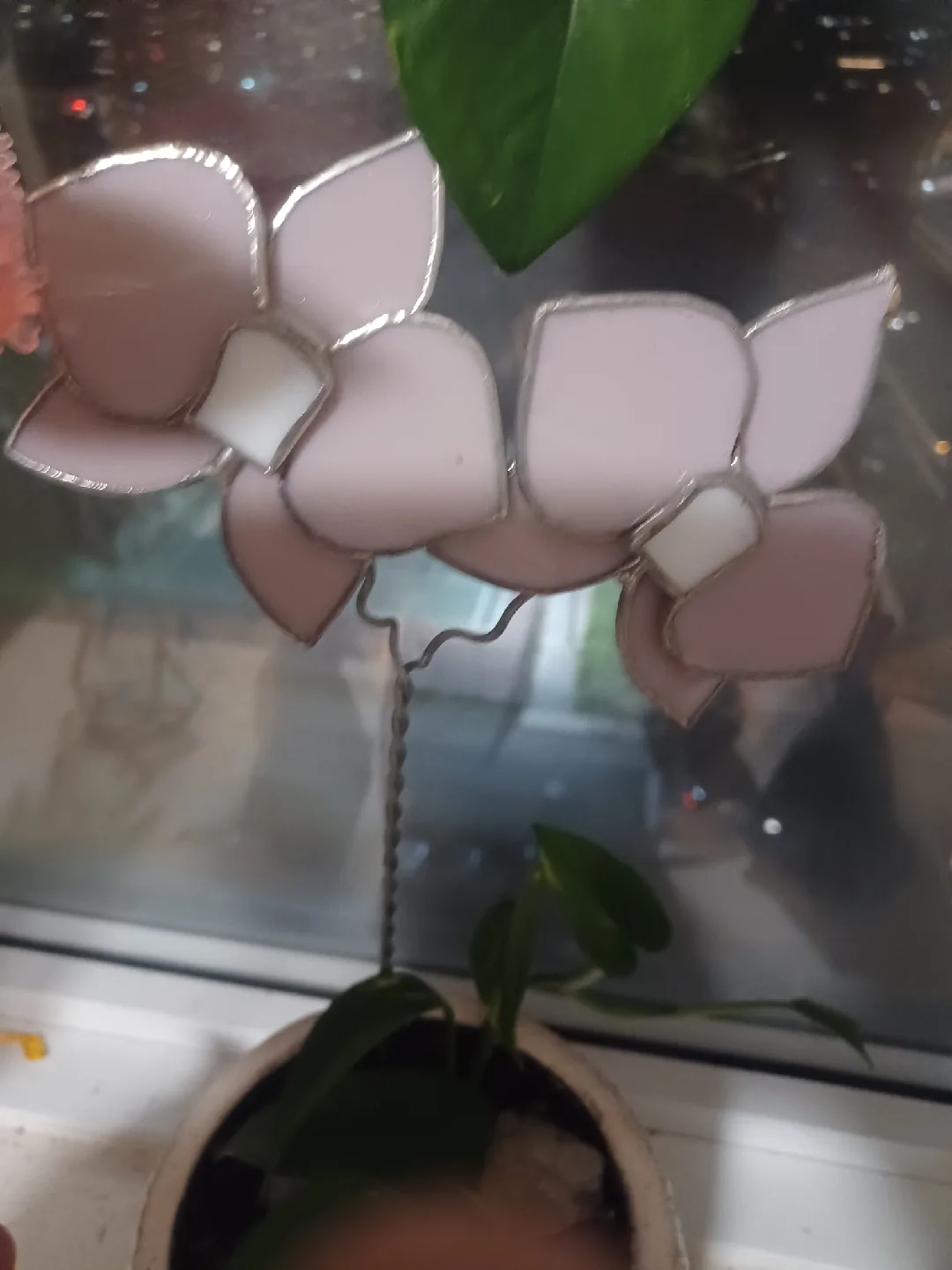 Stained Glass Flower Decoration image indicator(2)