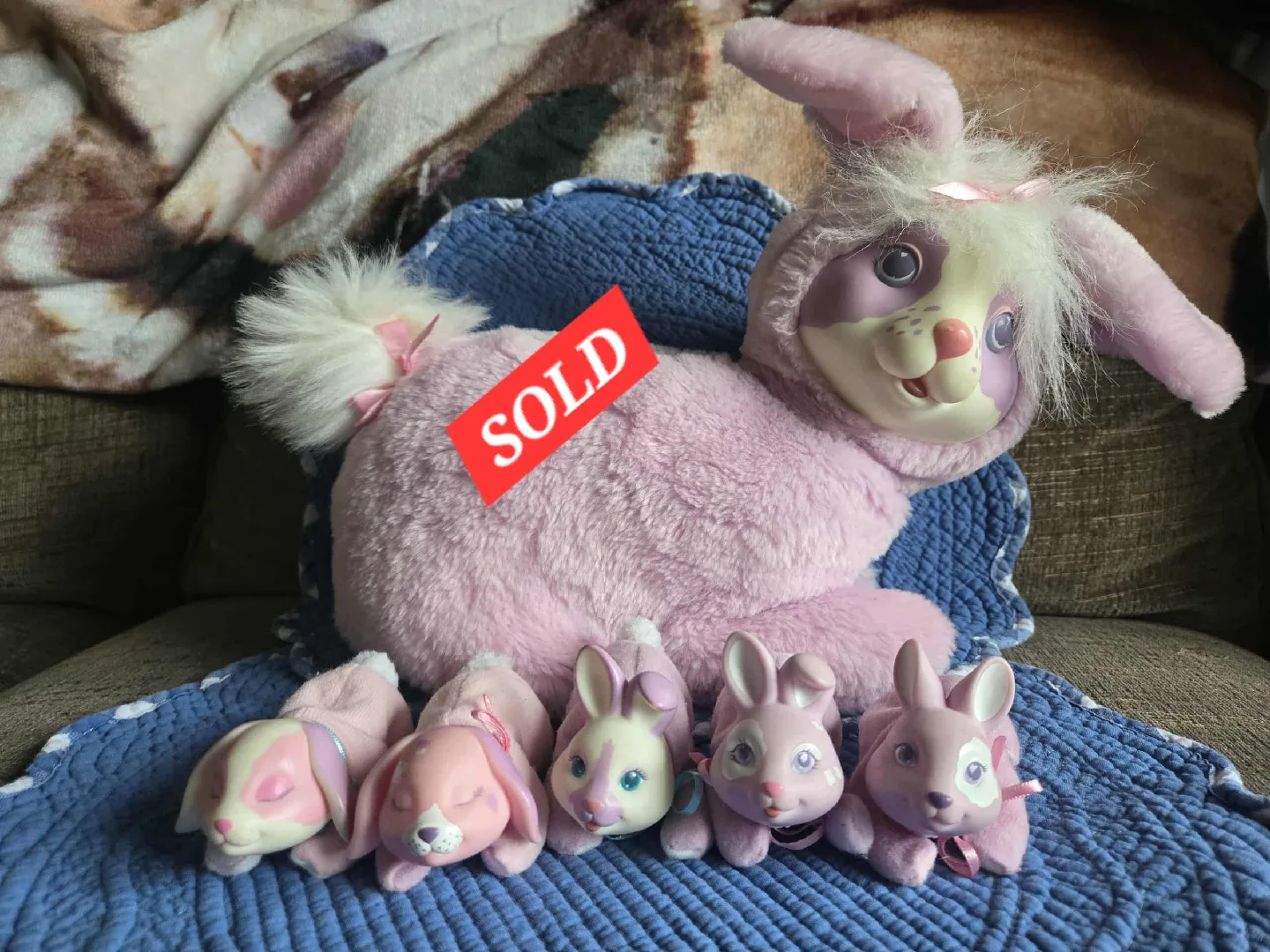 Vintage 1990 Puppy, Kitty, Bunny, Cub & Pony Surprise's image indicator(6)