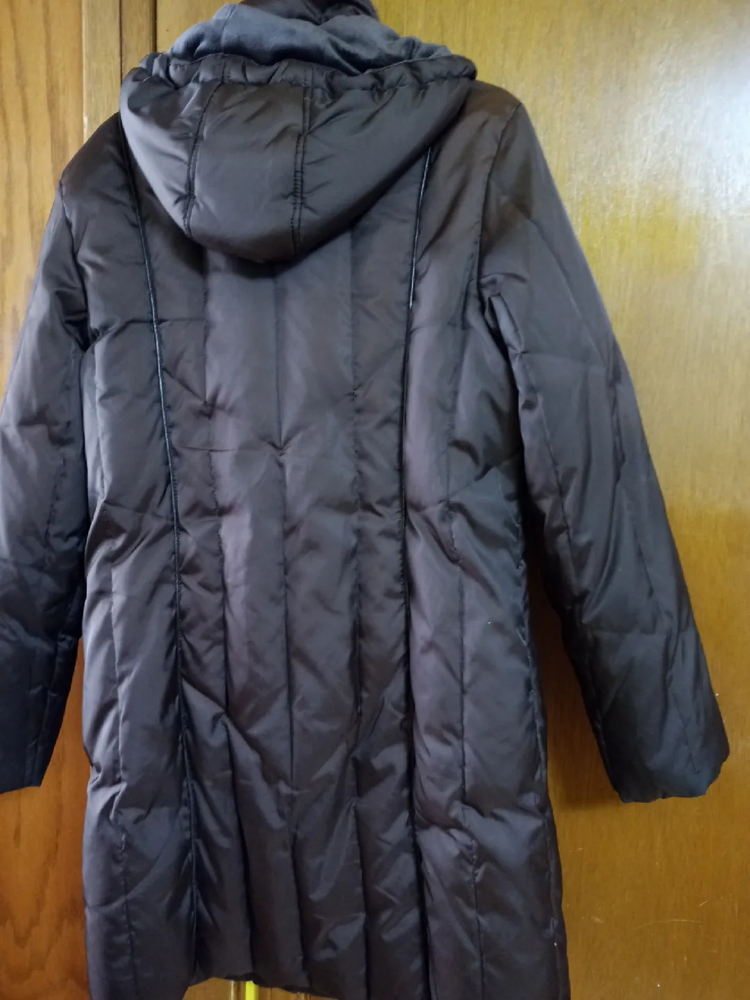 Liz Claiborne Outerwear Brown Puffer Coat - M/M image indicator(4)