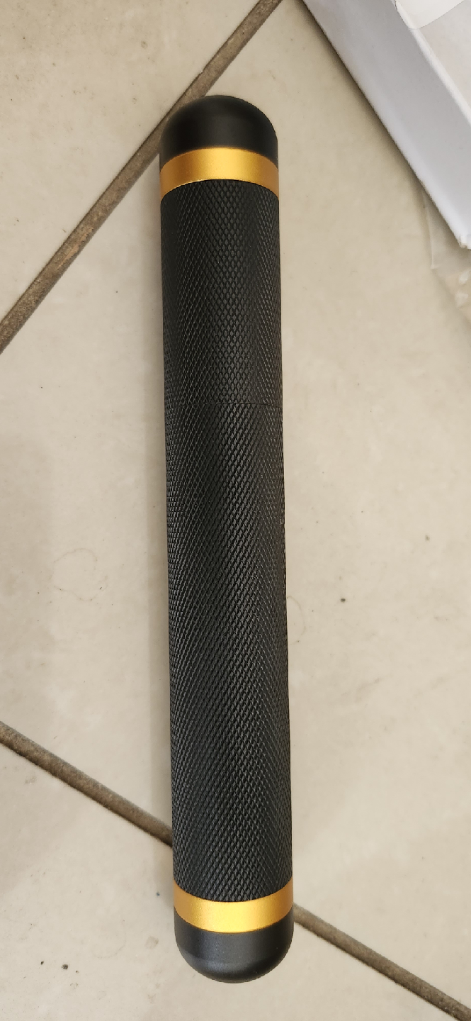 Black Metal Storage Container with Lid, cigar - photo 2