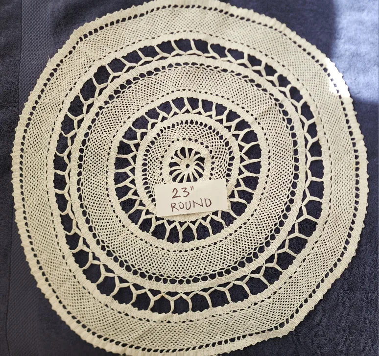 Handmade Crochet Lace Table Runners image indicator(5)