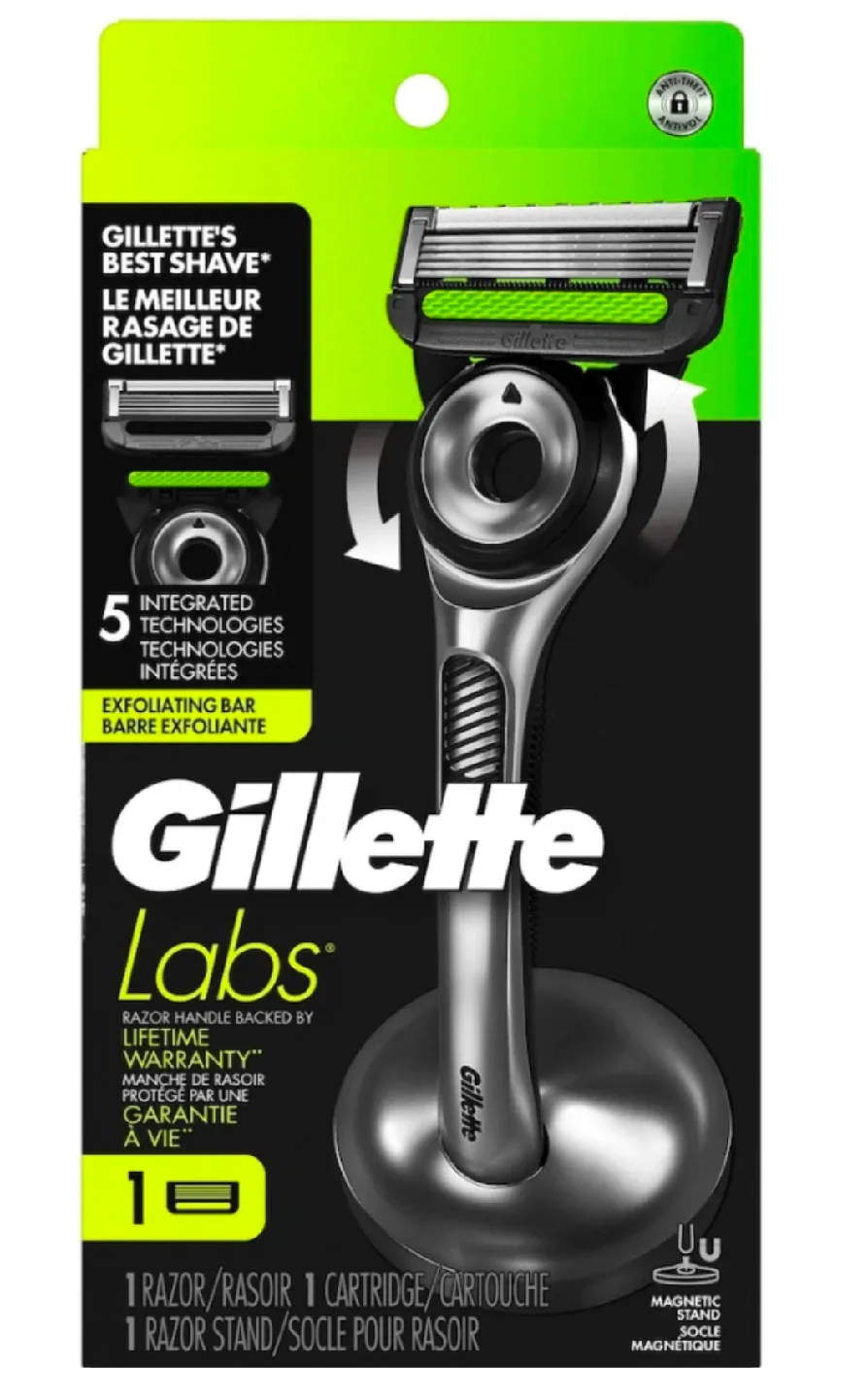 (NEW⭐) Gillette Labs Razor with Magnetic Stand