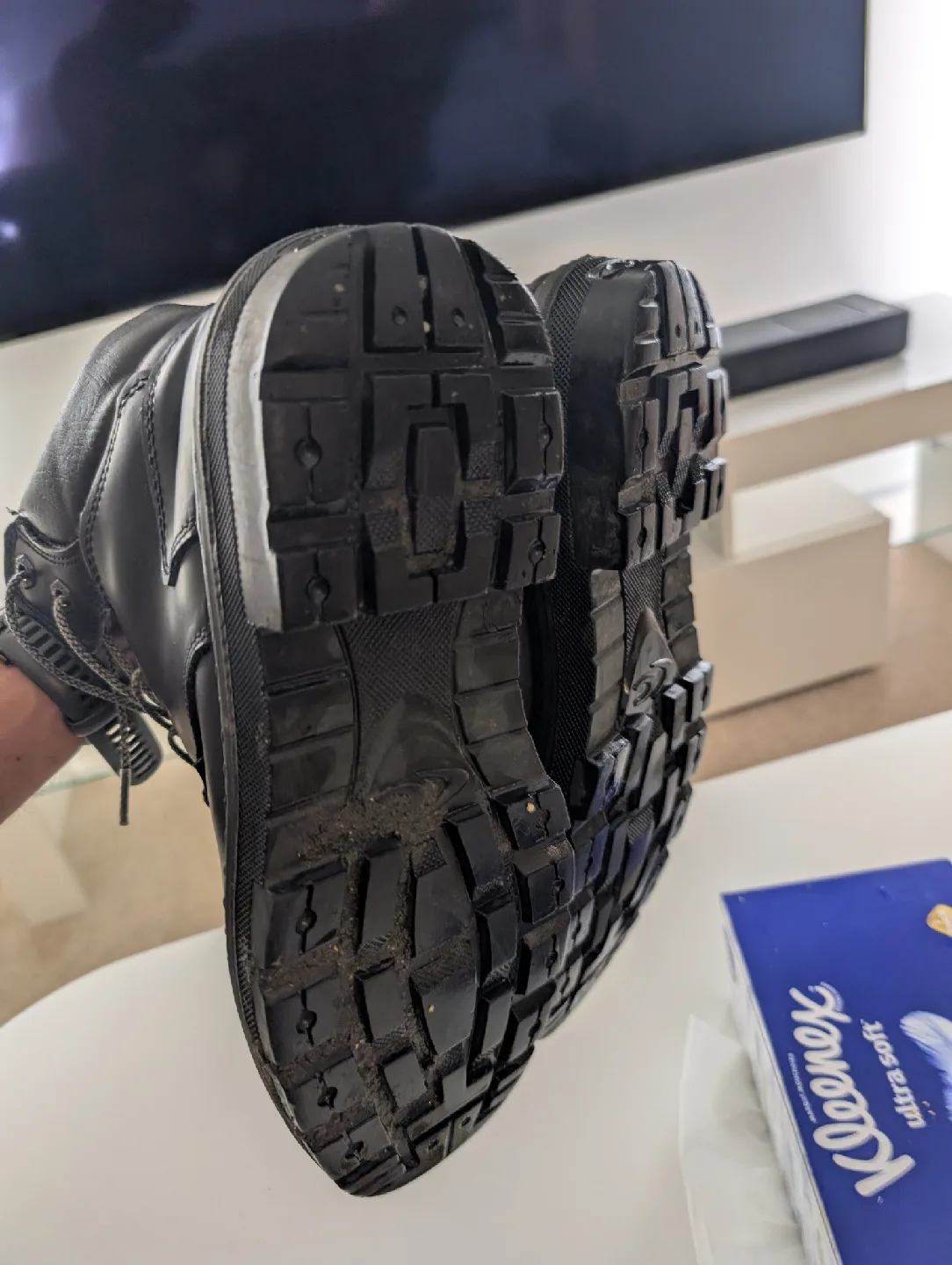 Cofra Black Leather Safety Workwear Boots - Size 10 image indicator(3)