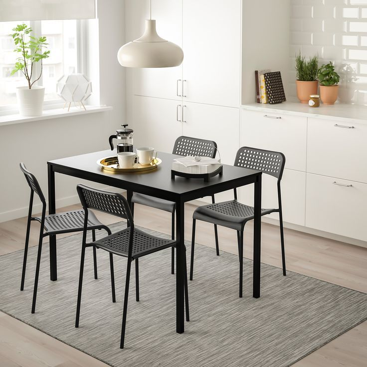 IKEA Tarendo Table - Black/Dark Brown - photo 2