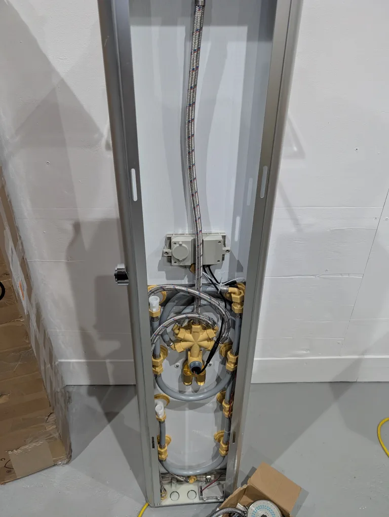 Brand New Blue Ocean Rainfall Shower Panel For Sale image indicator(8)