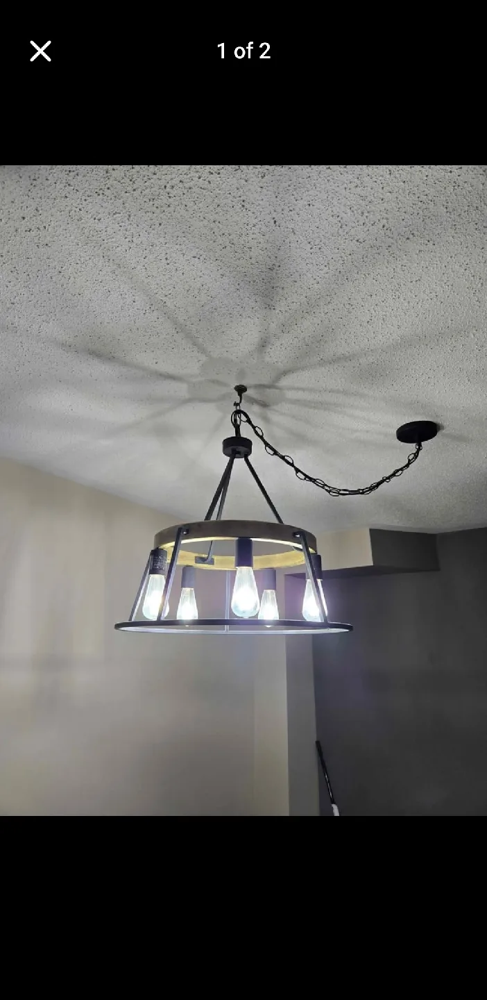 Modern Farmhouse Style Chandelier image indicator(2)