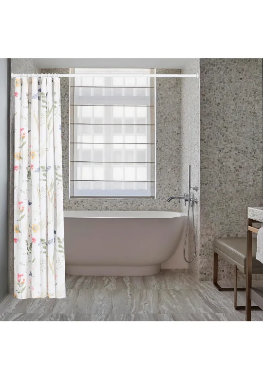 Adjustable Shower Curtain Rod image indicator(2)