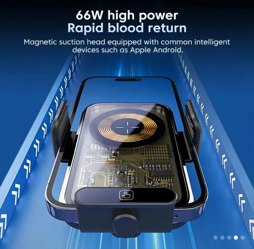 X11 Vehicle-Mounted Wireless Charger (15W) image indicator(7)