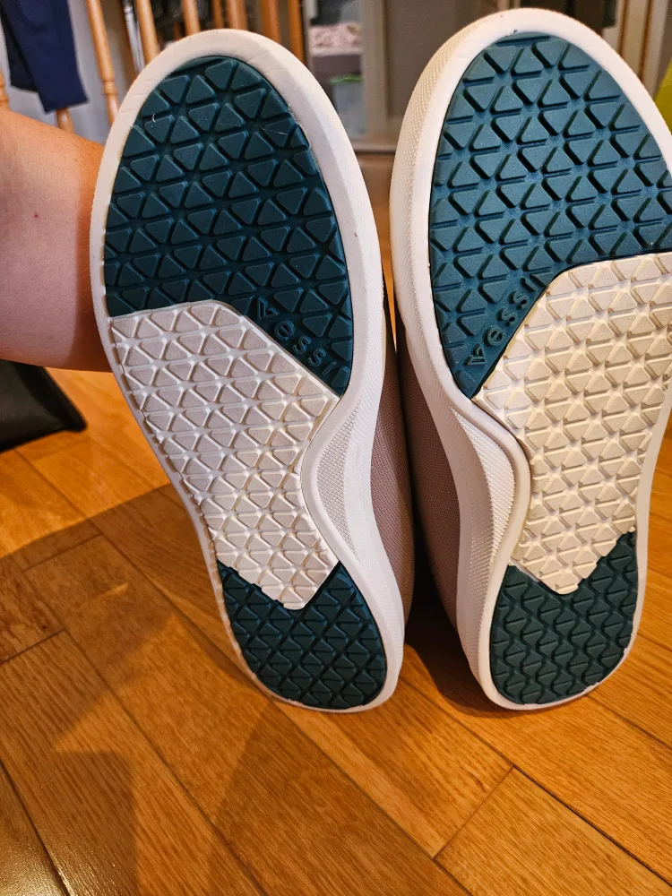 BRAND NEW UNUSED Vessi hightop shoes - khaki colour image indicator(6)