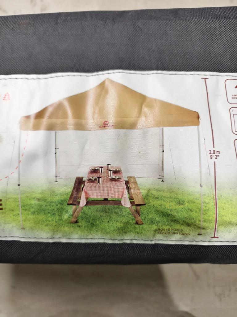 Outdoor 10' x 10' Easy-Up Canopy Shelter