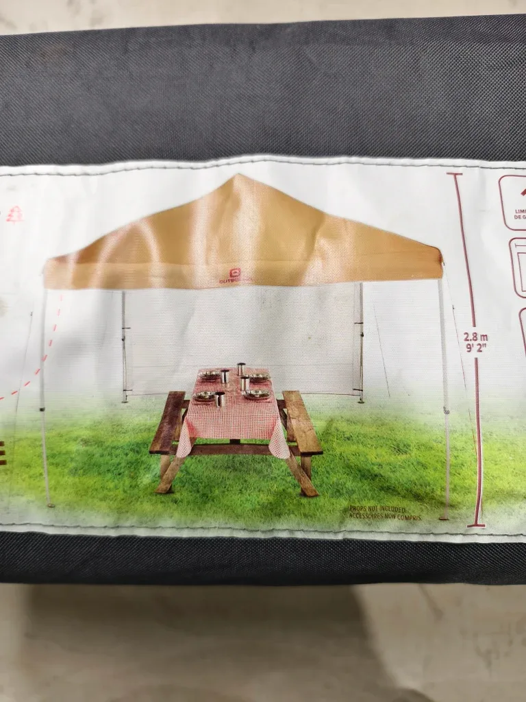 Outdoor 10' x 10' Easy-Up Canopy Shelter