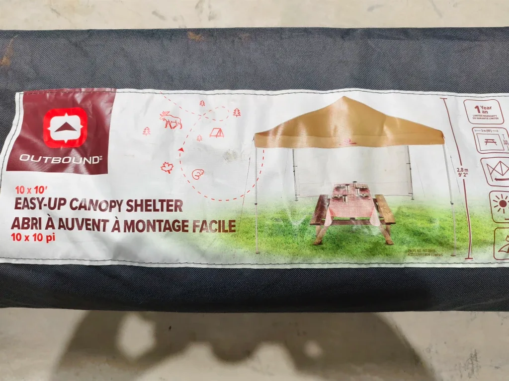 Outdoor 10' x 10' Easy-Up Canopy Shelter image indicator(3)