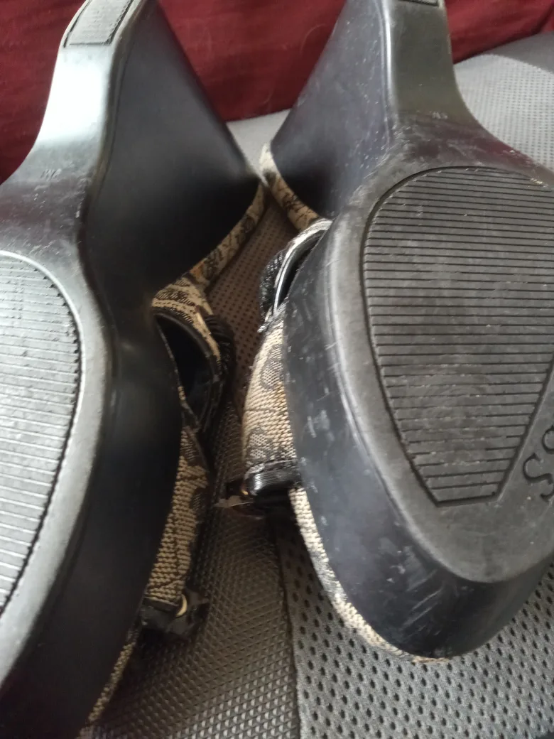 Guess Patterned Wedge Sandals image indicator(7)