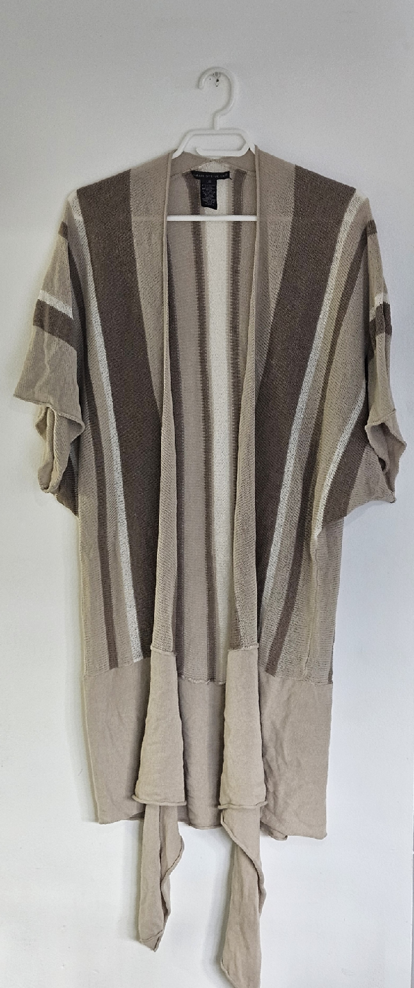 Brown and beige cardigan size large
