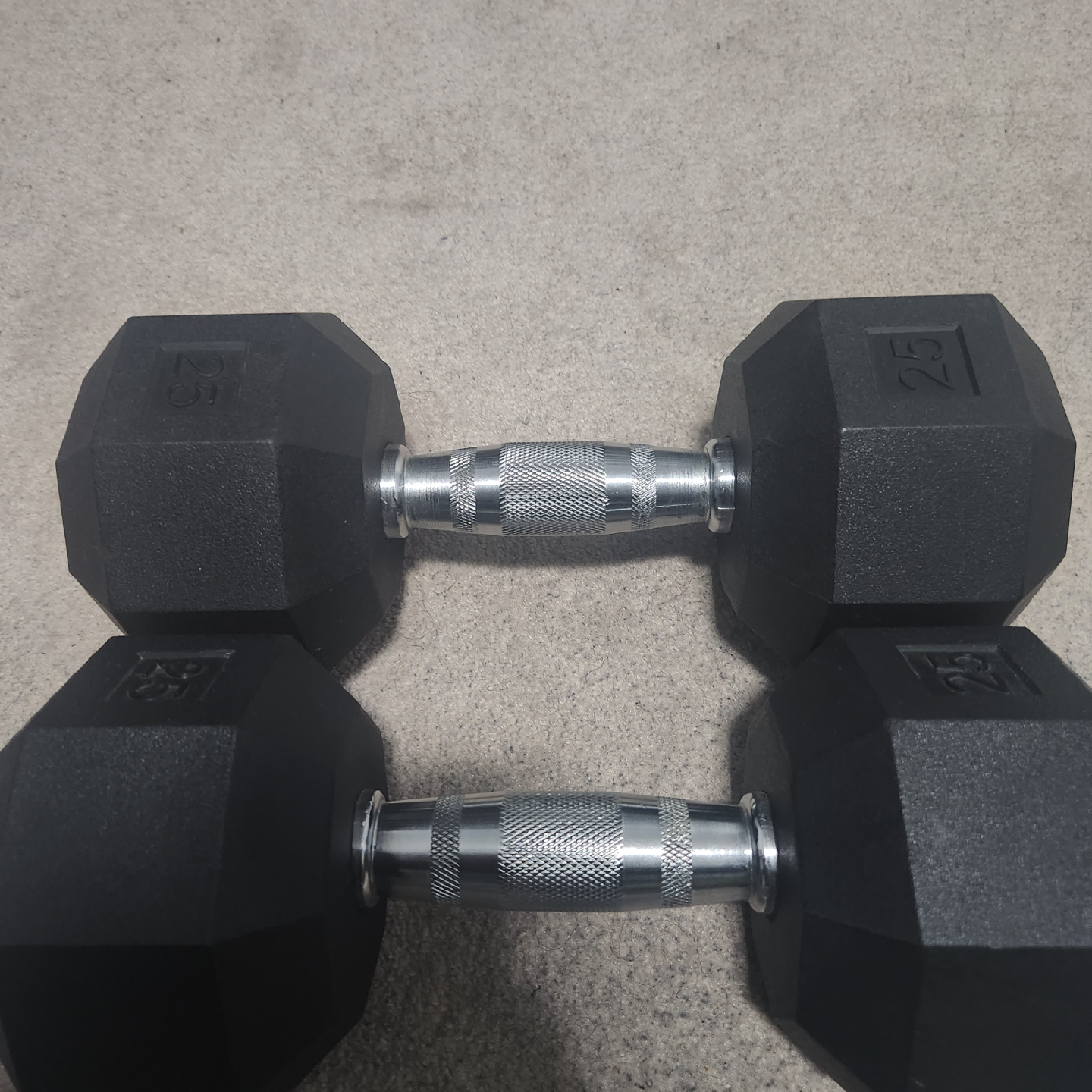 25lb dumbells - photo 2