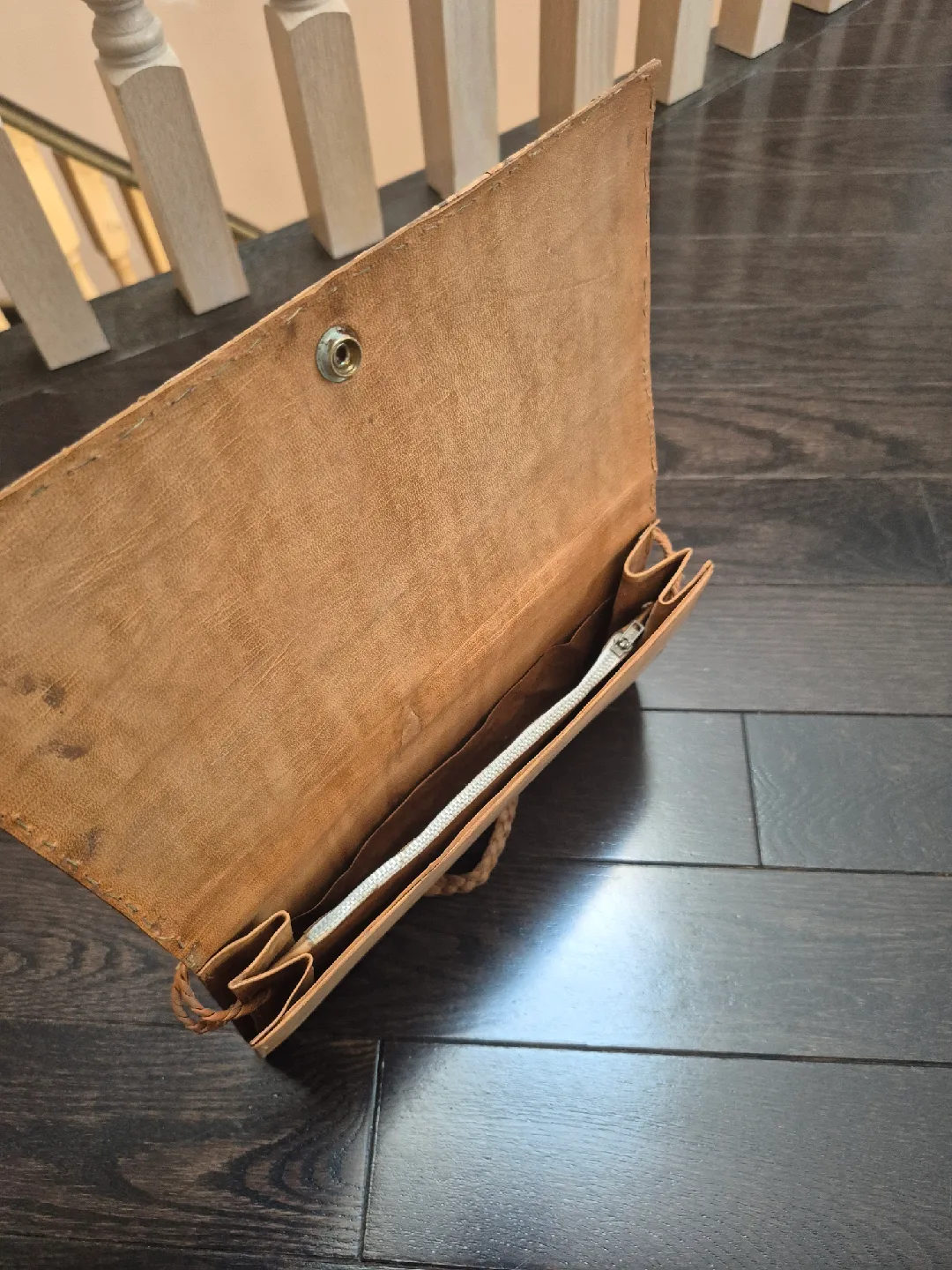 VINTAGE Real Snakeskin Envelope Bag image indicator(2)